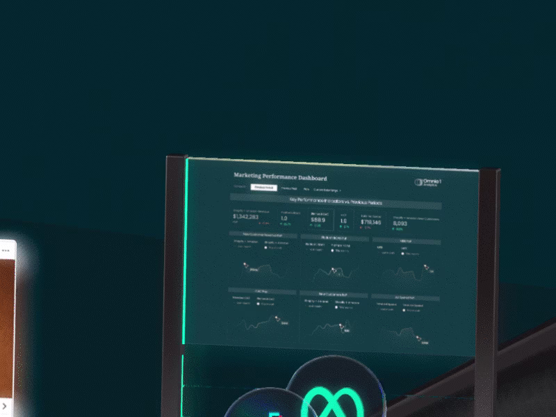 Cover image for Spline 3D Interactive Web Assets for Omnia 1 Analytics🔎
