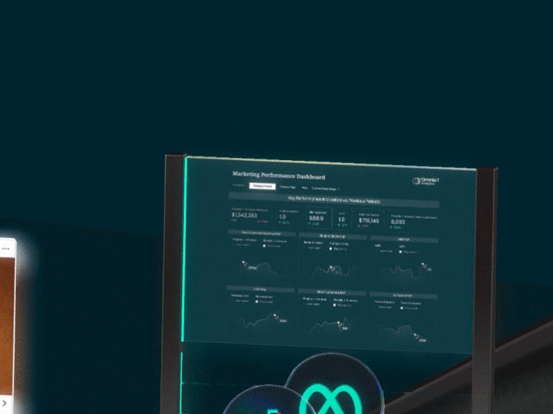Cover image for Spline 3D Interactive Web Assets for Omnia 1 Analytics🔎