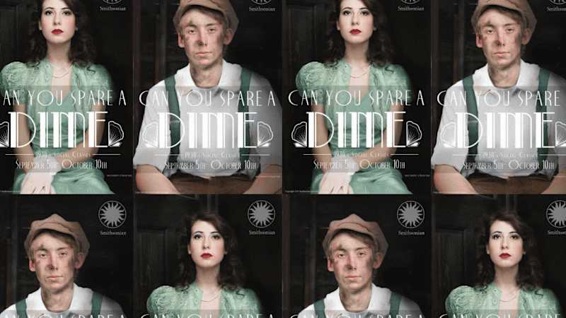 Cover image for Exhibit Concept Design - "Can You Spare A Dime"