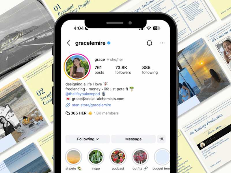 Cover image for Creator Content Strategy & Consulting | Grace Lemire ☀️