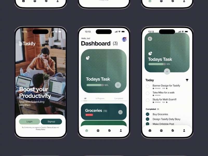 Cover image for Taskify - To Do & Calendar App Design