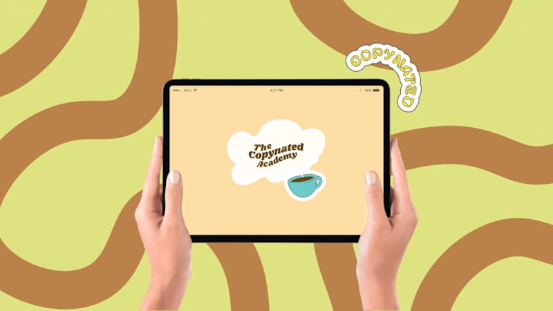 Cover image for ☕ Visual Identity & SocMed Post - The Copynated Academy