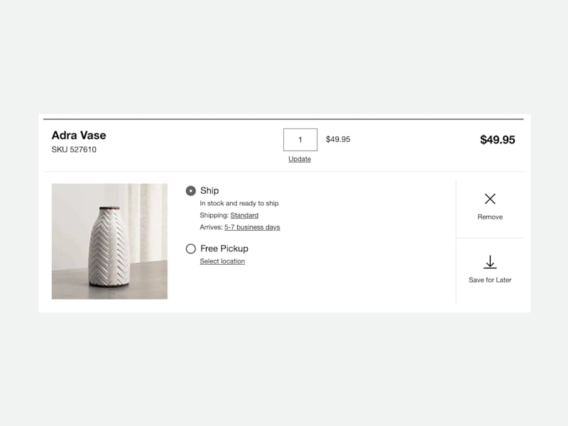 Cover image for Crate & Barrel Checkout Modernization