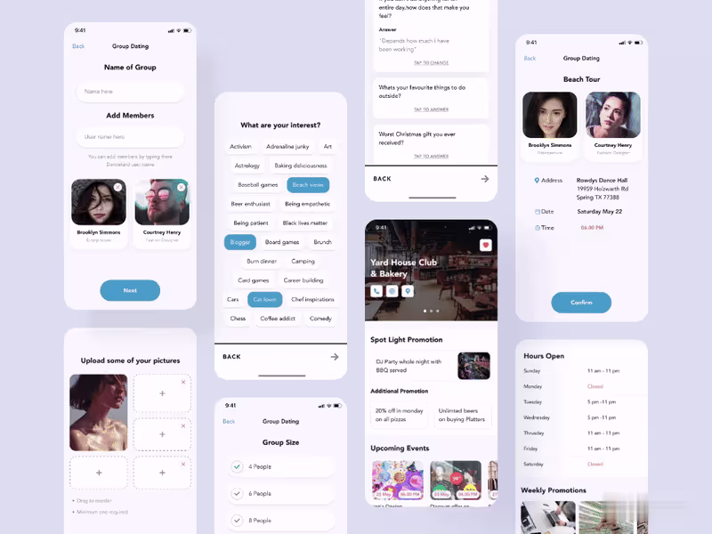 Cover image for Dating App Design