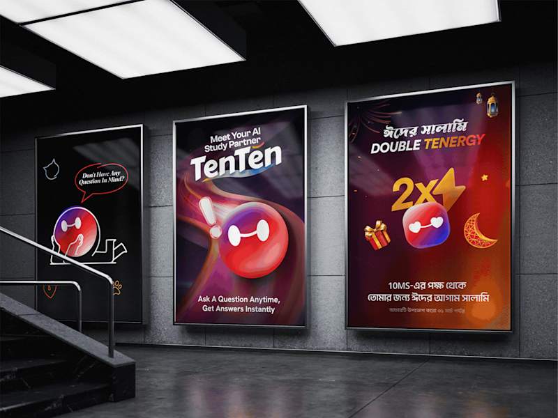 Cover image for Visual experiments for TenTen 💯