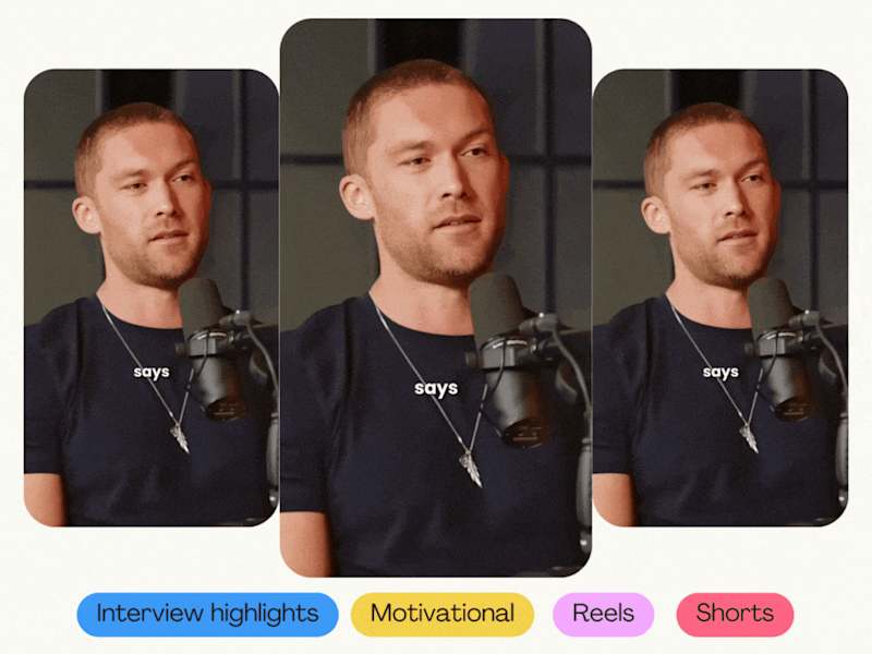 Cover image for Short-Form Interview Edit