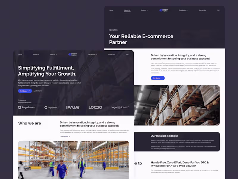 Cover image for Collection of recent web design projects 