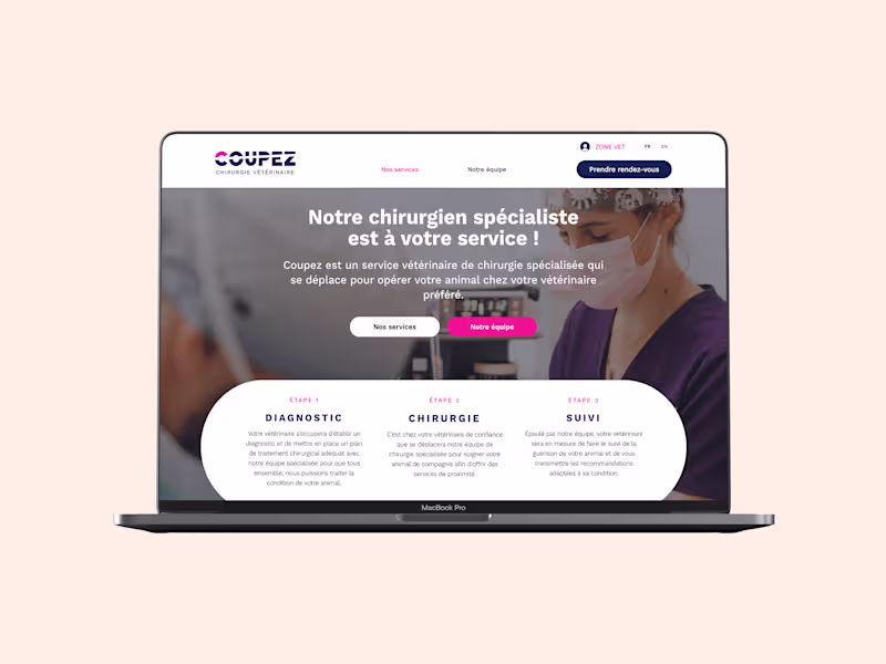 Cover image for Coupez | Branding and Web design 