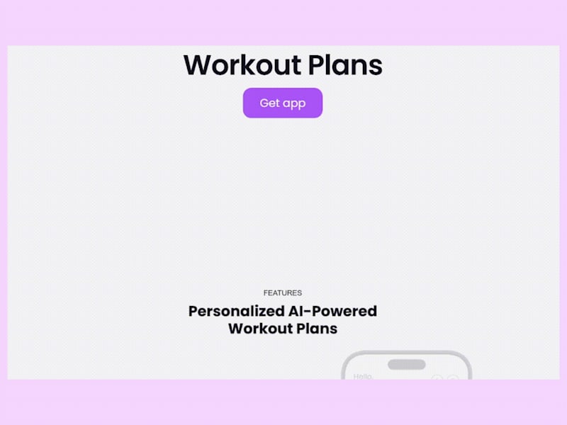 Cover image for Fluxx Fit AI | Landing Page Design in Framer