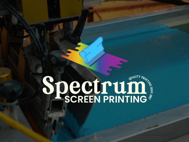 Cover image for Spectrum Screen Printing Logo Redesign