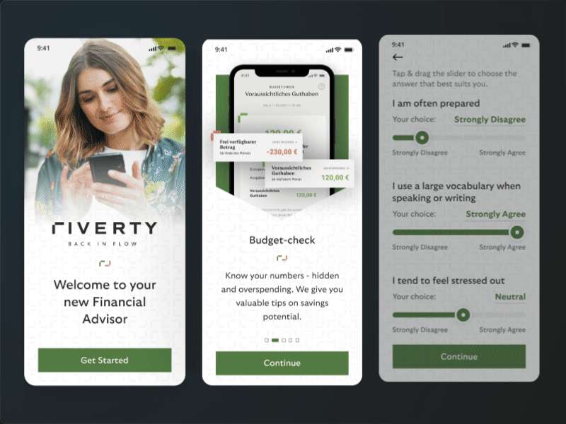 Cover image for Riverty - Financial advisor mobile app