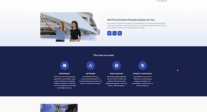 Cover image for Framer migration and redesign for real estate company