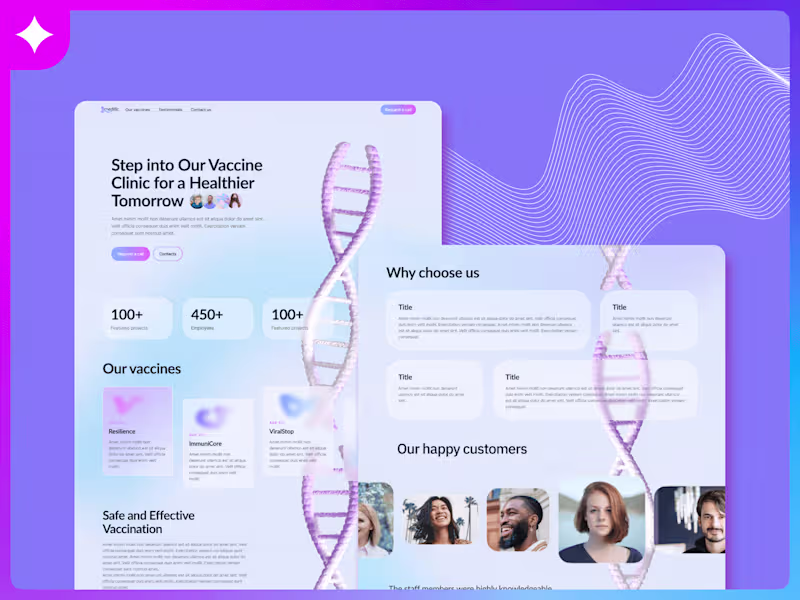 Cover image for Medific: Webflow template for MedTech startups UI/UX and dev