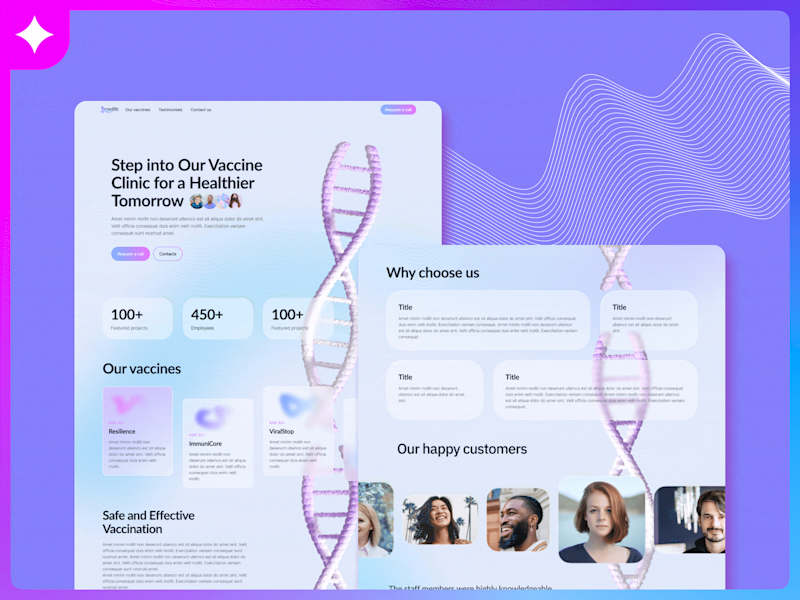 Cover image for Medific: Webflow template for MedTech startups UI/UX and dev