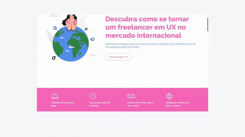 Cover image for Freelux: UX na Gringa