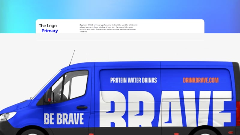 Cover image for Bold Brand Identity for Protein Water (CPG)