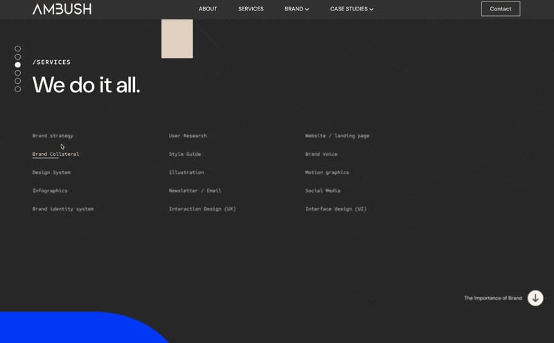 Cover image for Portfolio Site Build - Ambush