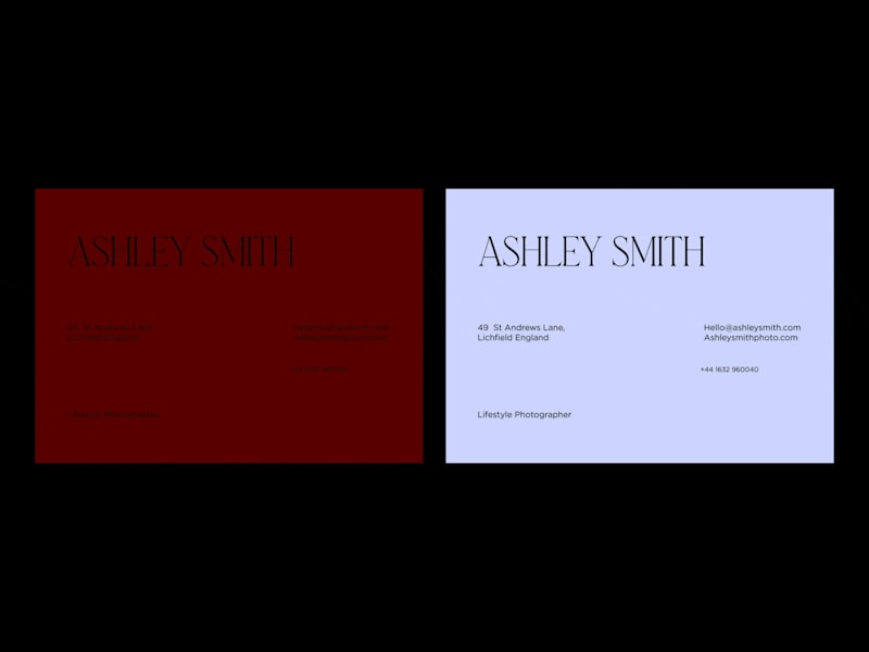 Cover image for Ashley Smith Photography | Brand Identity Design