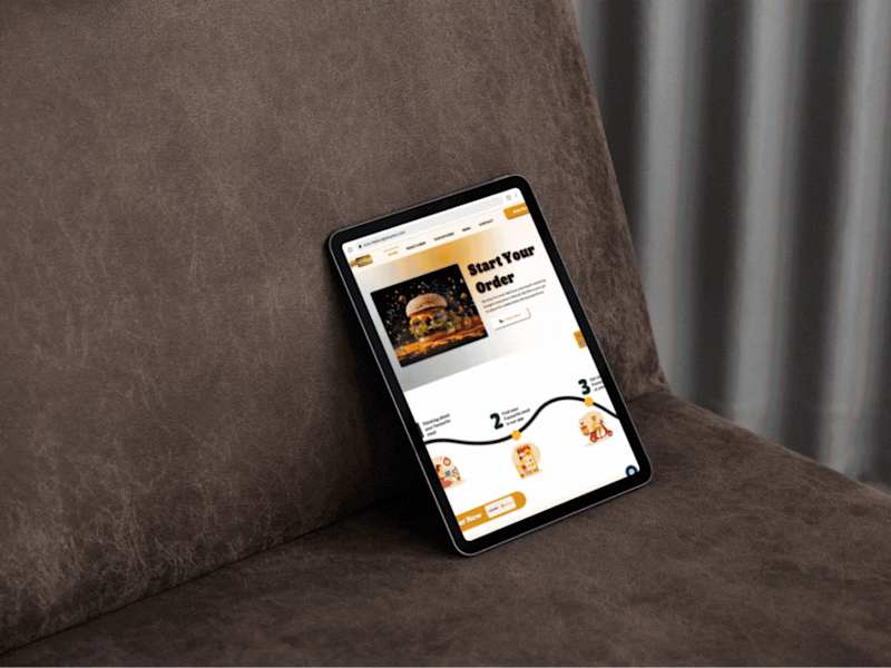 Cover image for One-Day Website Development for The Burger Express