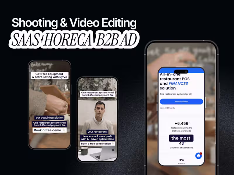 Cover image for Video Ad Campaign for UpRest