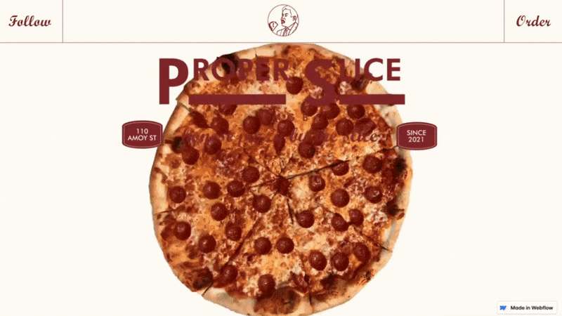 Cover image for Restaurant website and branding design