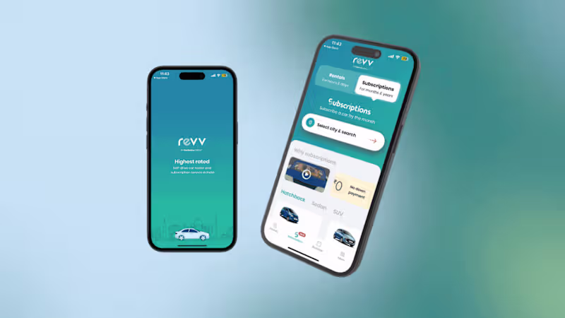 Cover image for Revv – Native to Flutter Migration for Revv Mobile App