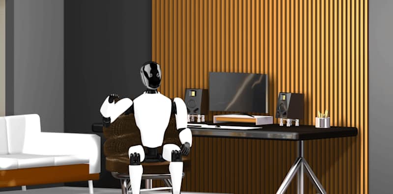 Cover image for 3D Virtual Robot – Interactive AI-Powered Model