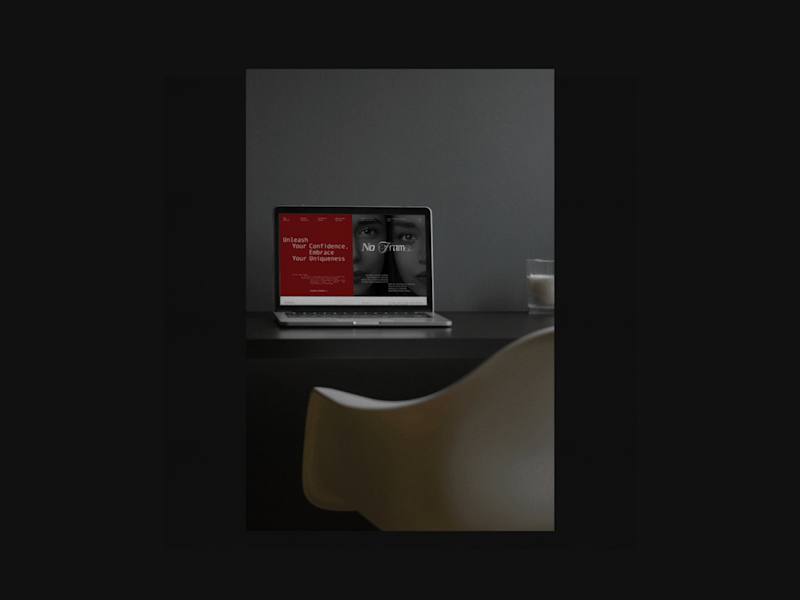 Cover image for NoFrame / Branding for School of female confidence :: Behance