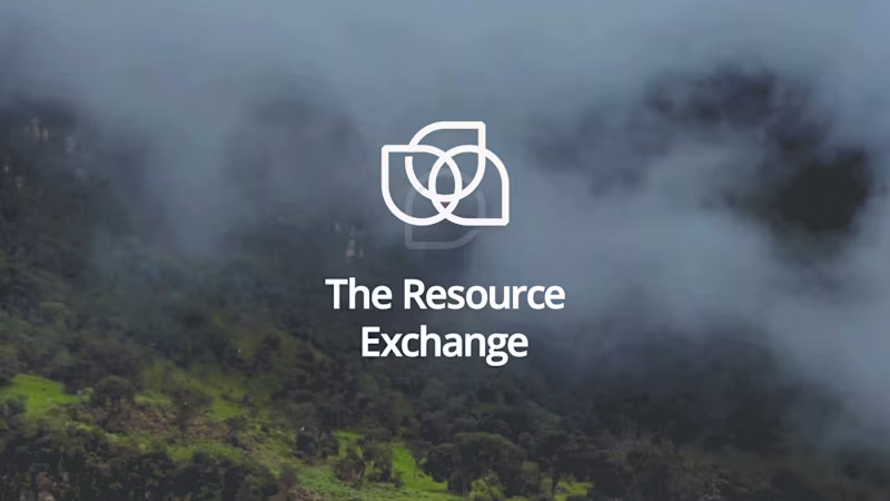 Cover image for The Resource Exchange Brand Identity