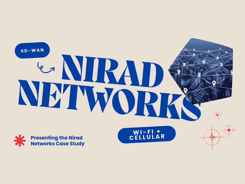 Cover image for Nirad Networks – Scaling with Re-Branding & Website Re-Design