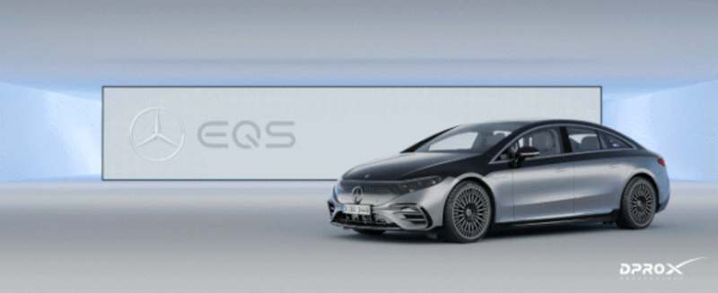 Cover image for Electric car Mercedes-Benz EQS brand film