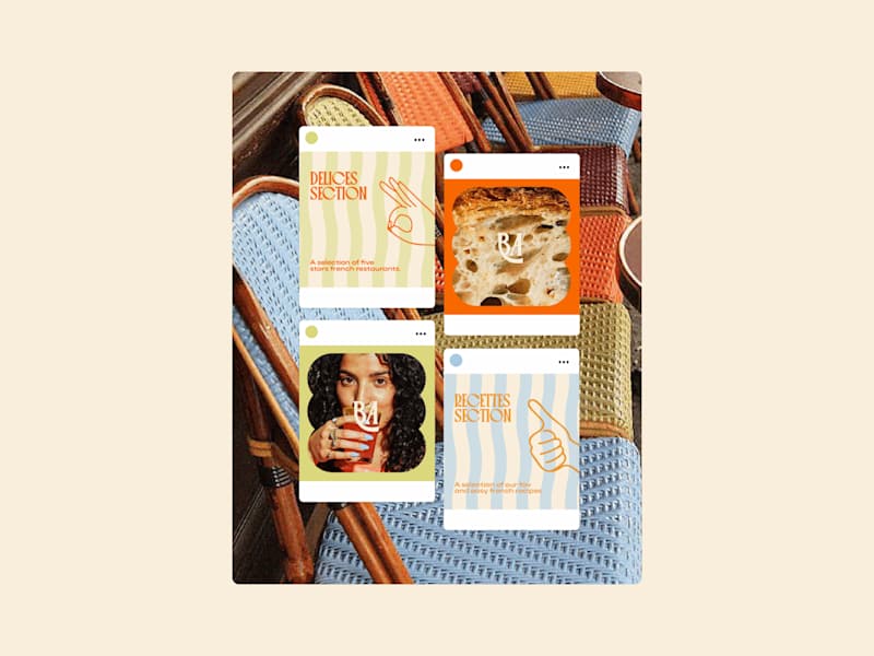 Cover image for Bon appetit - food branding