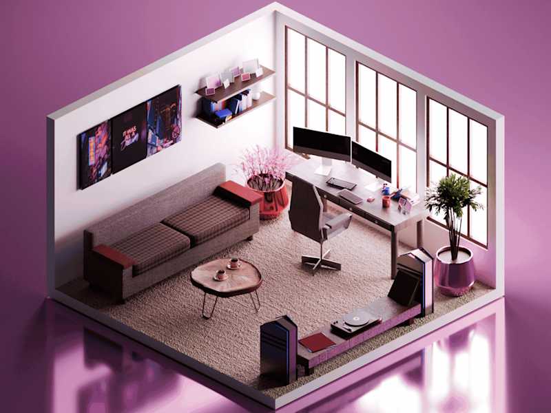 Cover image for Interactive 3D Game Environment 3D Concept Design Unreal Engine
