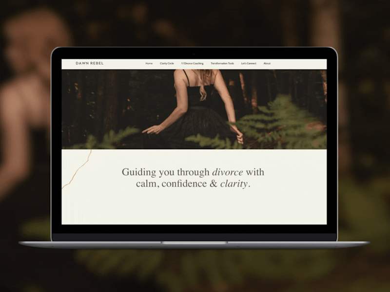 Cover image for Dawn Rebel ✷ Kajabi Website