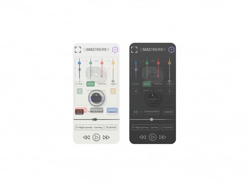 Cover image for Sonic Wave Player · UI Design Project — Qazi Asif · Digital Des…