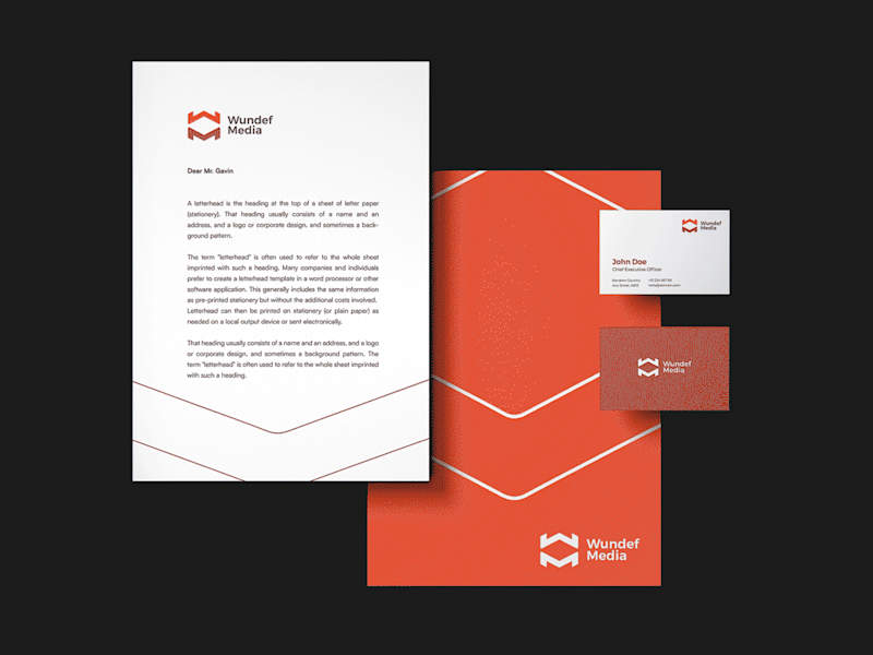 Cover image for Wundef Media Brand Identity 