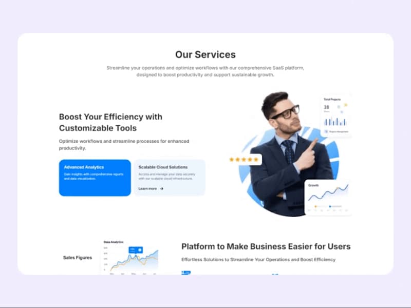 Cover image for Flexisoft : SaaS Website Framer Template