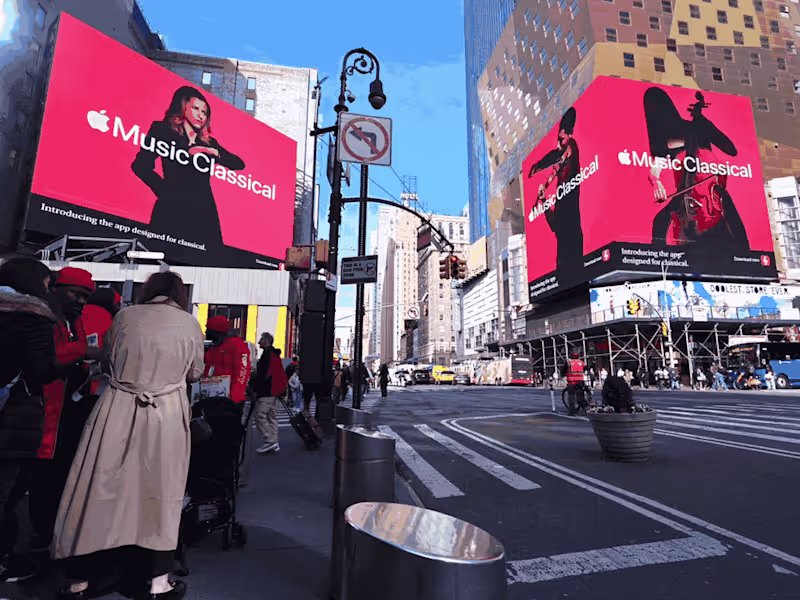 Cover image for Apple Music Classical // Dynamic Multiplatform Ad Campaigns 