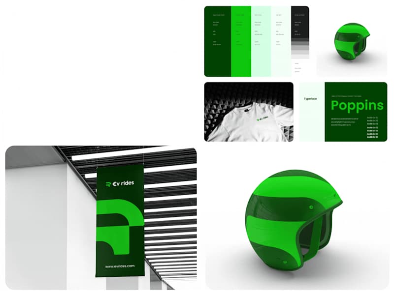 Cover image for I just wrapped up a brand identity project for EV Rides; a c...