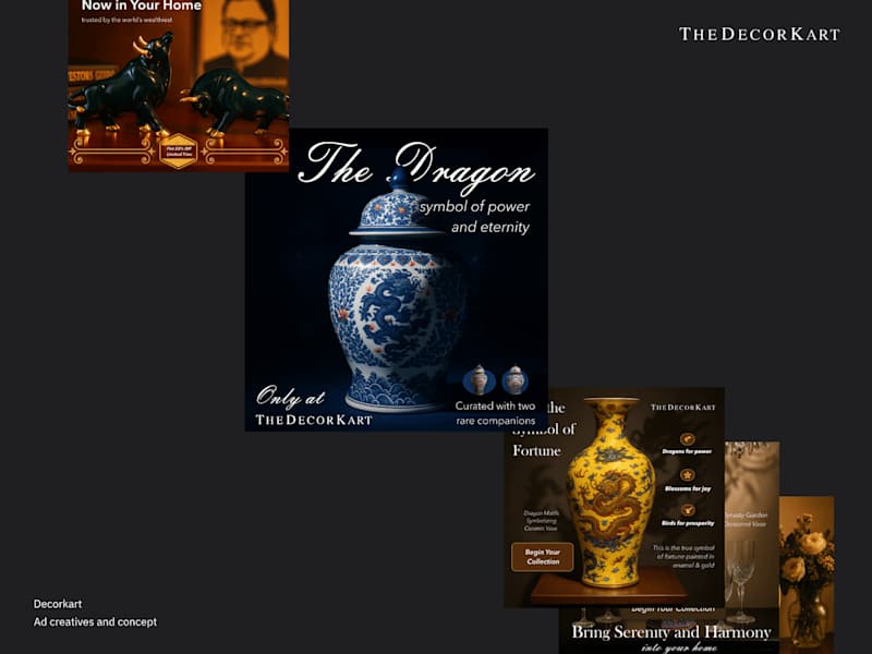 Cover image for Decorkart Ad Campaigns for Premium Home Décor