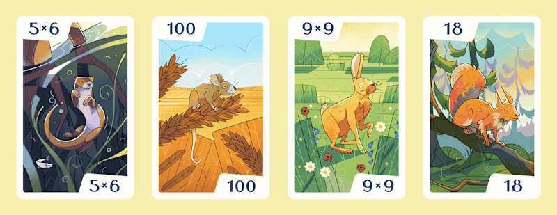 Cover image for Recent work: illustrations for MathSylvania, a multiplicatio...