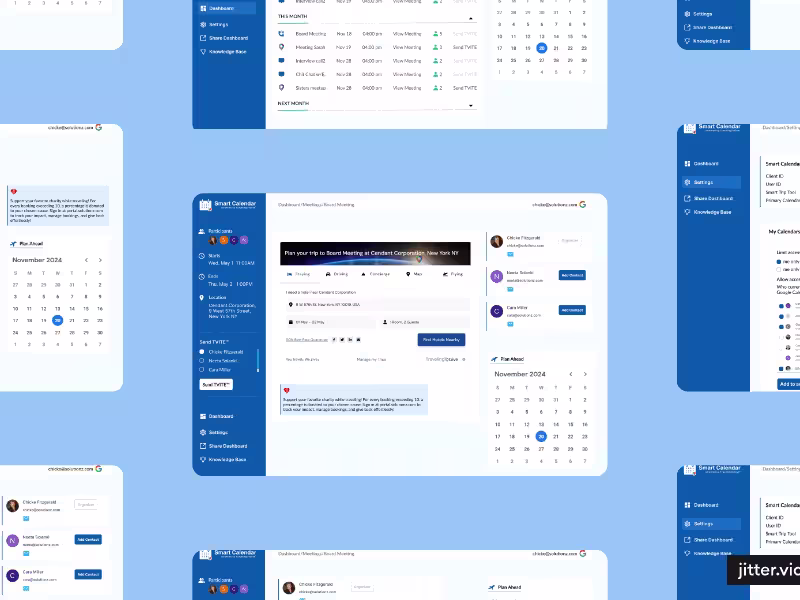 Cover image for Smart Calendar | UXUI Design - SAAS
