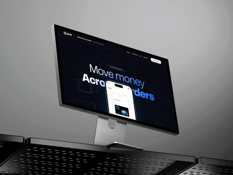 Cover image for Pesa Website Redesign for Enhanced User Engagement