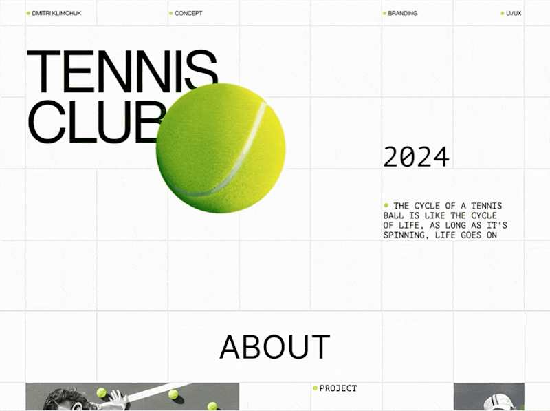 Cover image for TENNIS CLUB WHIRLBALL [WEBSITE] [3D] [BRANDING]