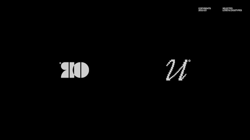 Cover image for Selected Logomarks & Logotypes 2022-23