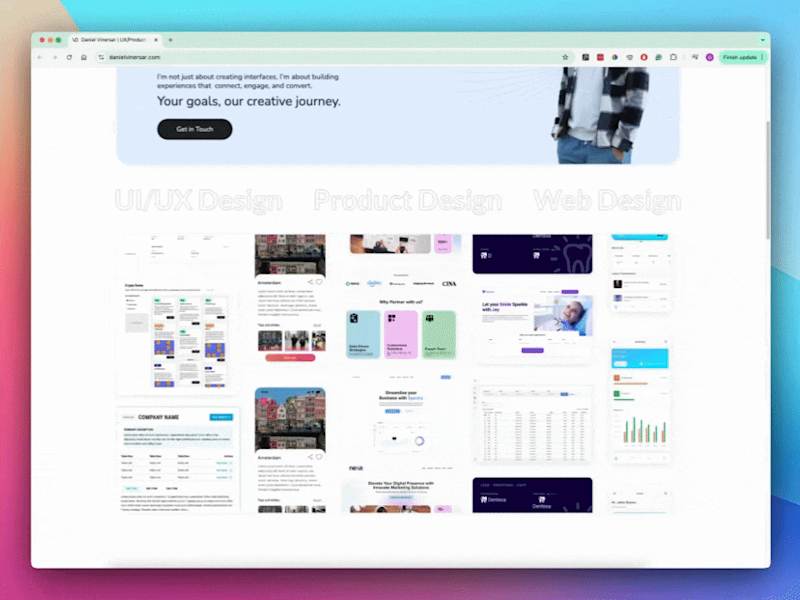 Cover image for Portfolio Website - Figma and Webflow Development