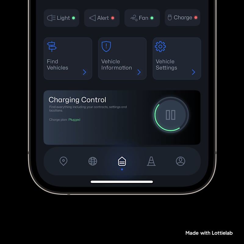 Cover image for Just a shot of a case study for My BMW Mobile App! Night Nig...