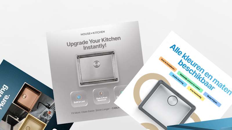 Cover image for ADS design presentation i did for an ecommerce company