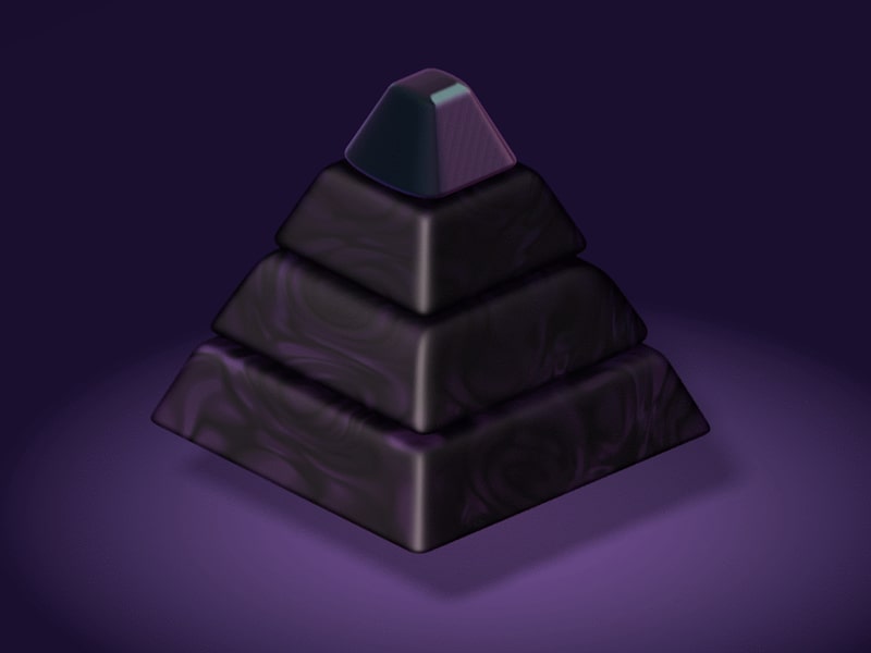 Cover image for Obsidian pyramid