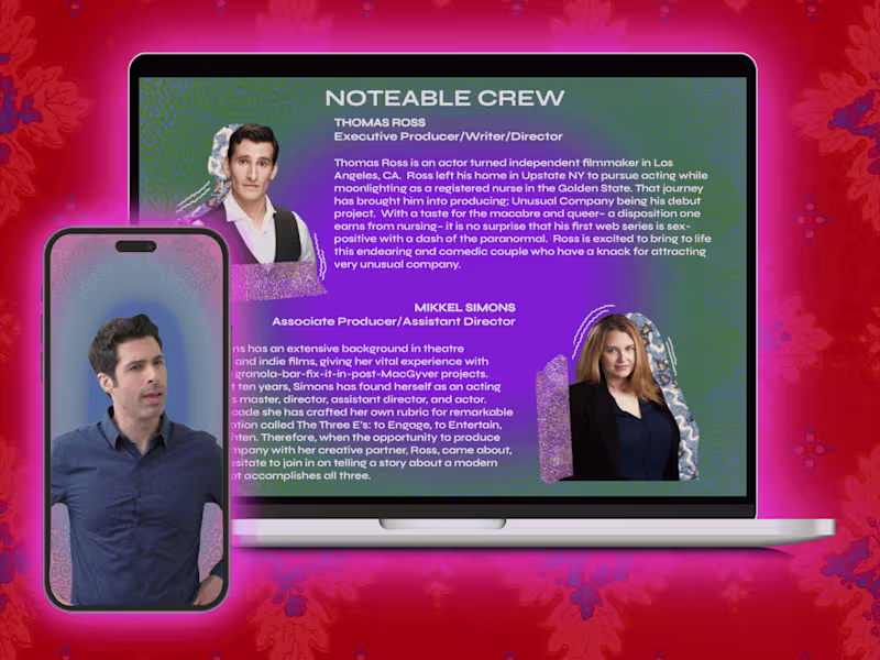 Cover image for Electronic Press Kit for SAG Web-Series